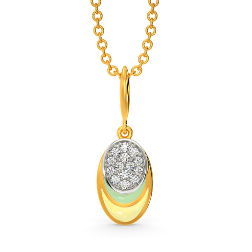 In a Scoop Mood  Diamond Pendants