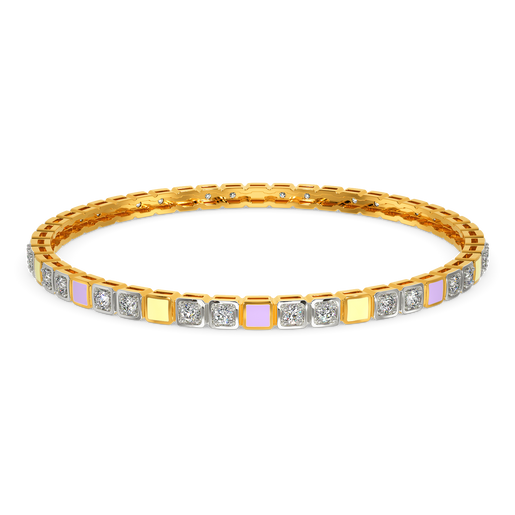 Scoop of Minimalism Diamond Bangles