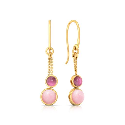 La Vie en Rose Gemstone Earrings