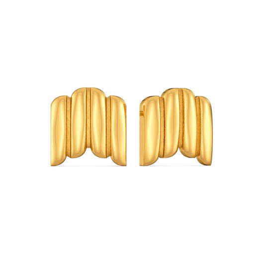 Comfort Mode Gold Earrings