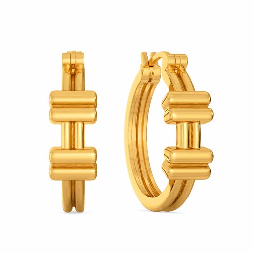 Billow Boost Gold Earrings