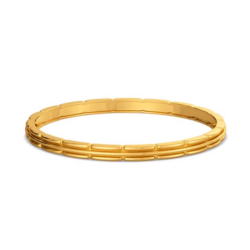 Puff Panache Gold Bangles