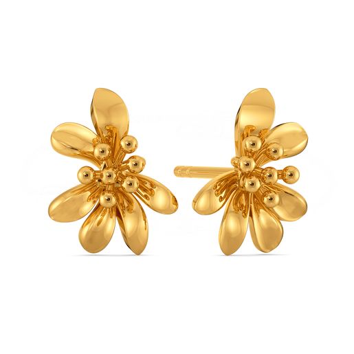 Daisy Glory Gold Earrings