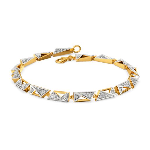 Tone in Tune Diamond Bracelets