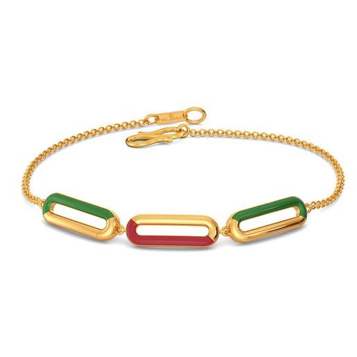 The Casual Crest Gold Bracelets