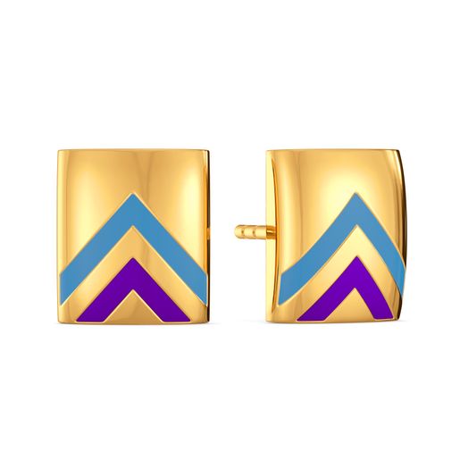 Prep It Up Gold Earrings