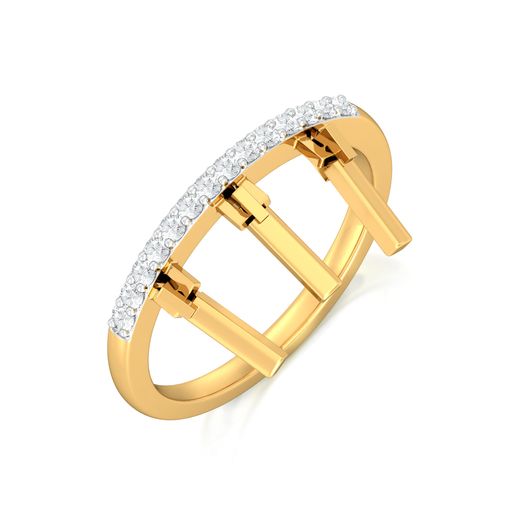 Iced T Diamond Rings