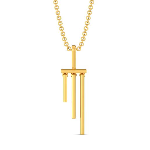 Tong Trio Gold Pendants