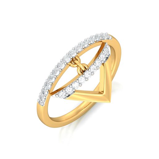 Stripe It Rich Diamond Rings
