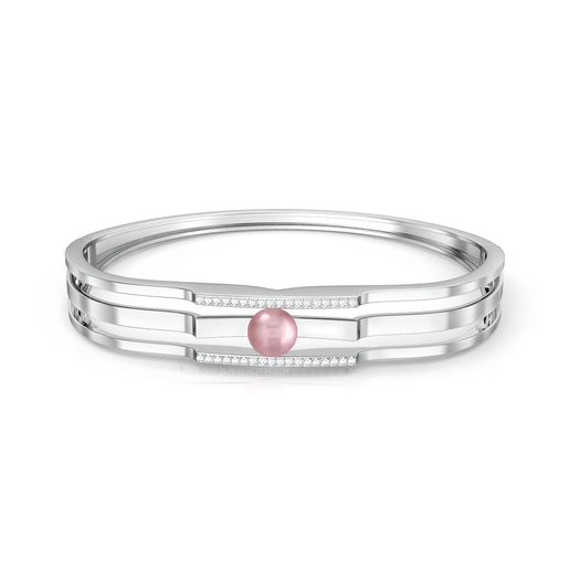 Rose blush Diamond Bangles