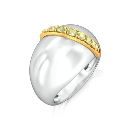 Dash of Lime Gemstone Rings