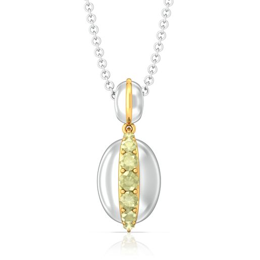 Dash of Lime Gemstone Pendants