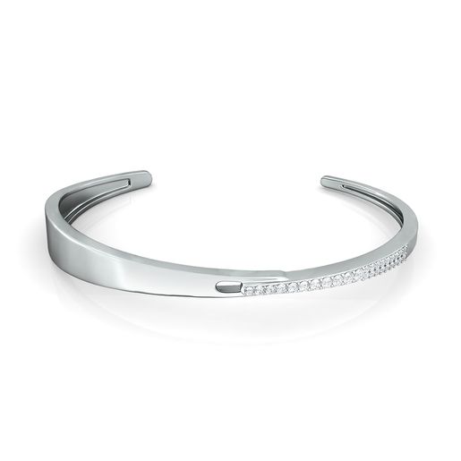 Arctic blue Diamond Bangles