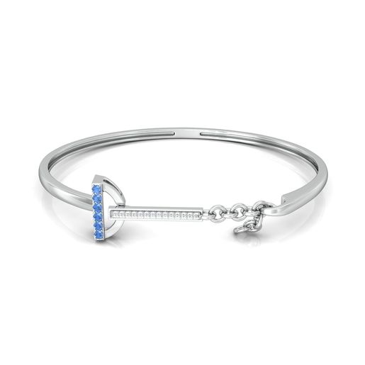 Blue lagoon Diamond Bangles
