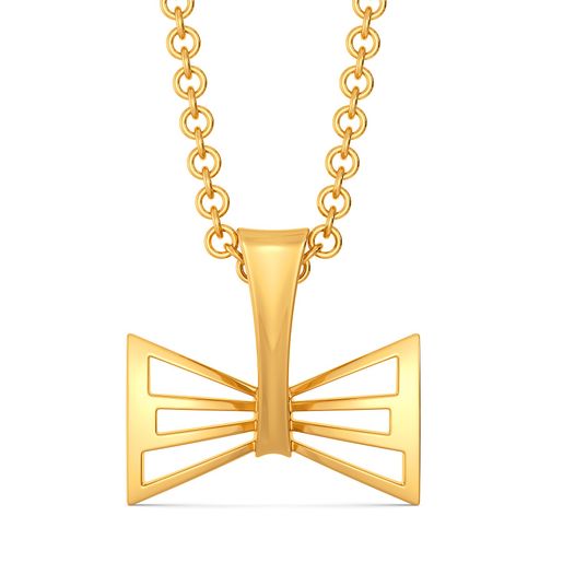Beat of the Bow Gold Pendants
