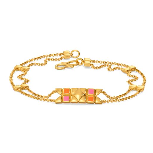 Digital Dreams Gold Bracelets