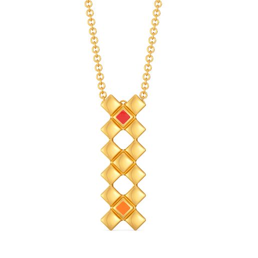 Chic Geometry Gold Pendants