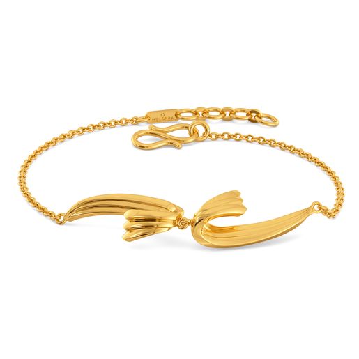 Twirl Tale Gold Bracelets