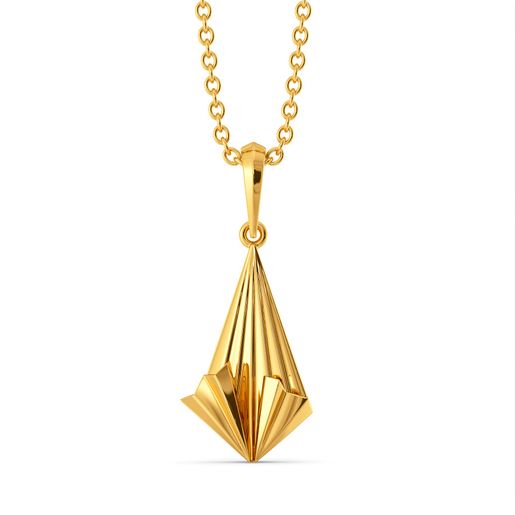Fold Fabulous Gold Pendants