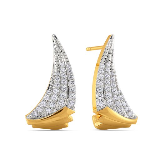 Embrace The Edge Diamond Earrings