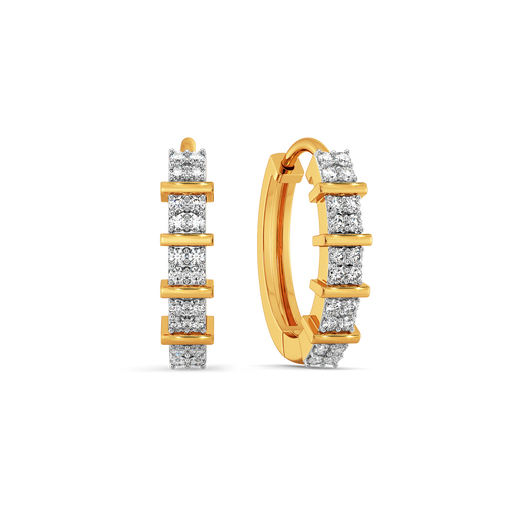 Plaid Perfect Diamond Earrings