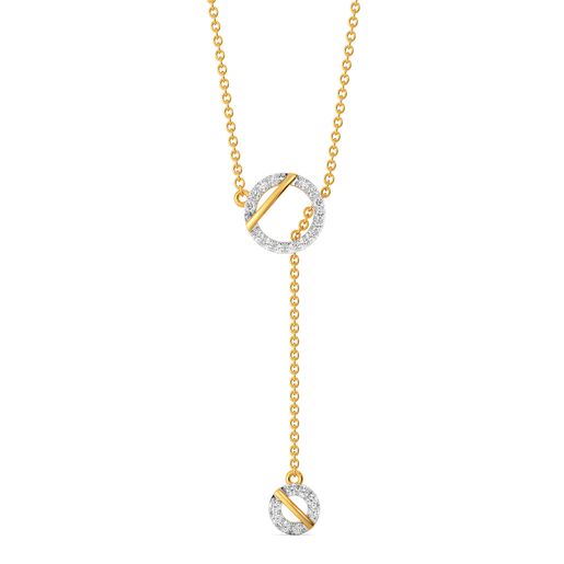 Hula Hoop Habit Diamond Necklaces