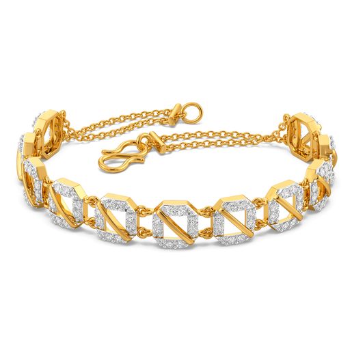 Track Suit Up Diamond Bracelets