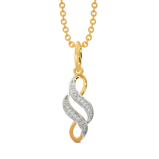 Wrap Whisper Diamond Pendants