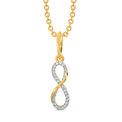 Touch of Wrap Diamond Pendants