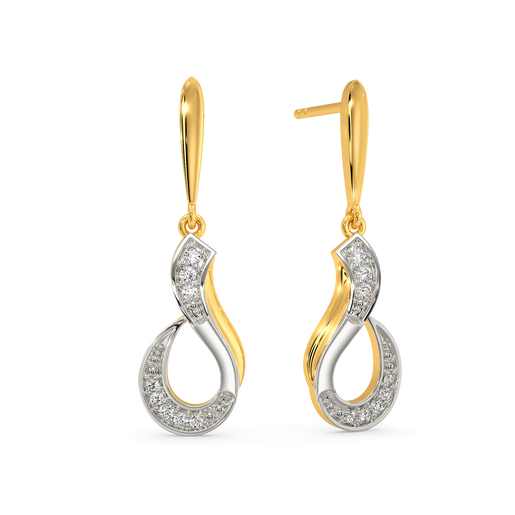 Wrapped in Wonder Diamond Earrings