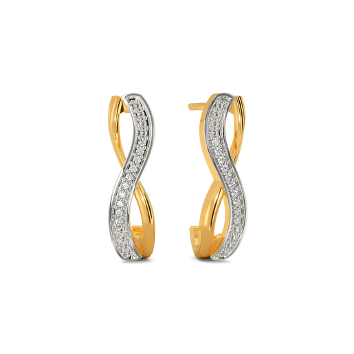 Wrapped in Wonder Diamond Earrings