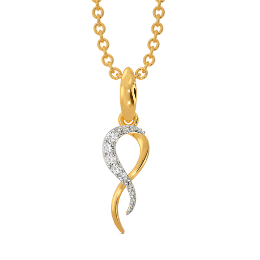 Wrapped in Spark Diamond Pendants