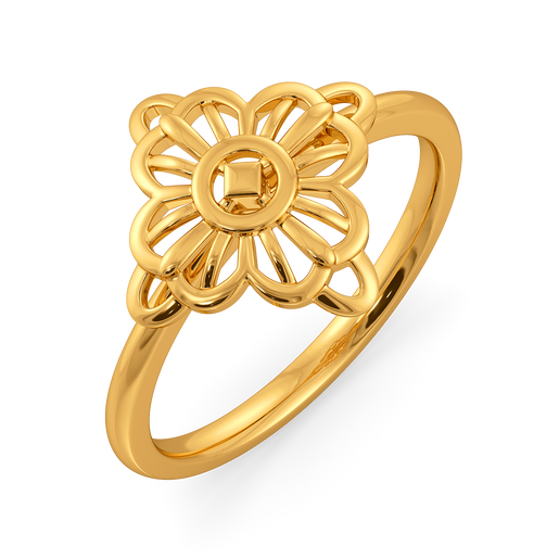 Knot Your League Gold Rings