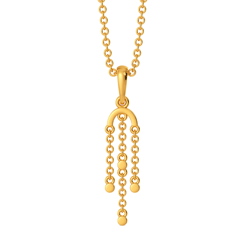 Mini Sparks Gold Pendants