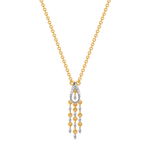 Dazzle in Fringe Diamond Necklaces
