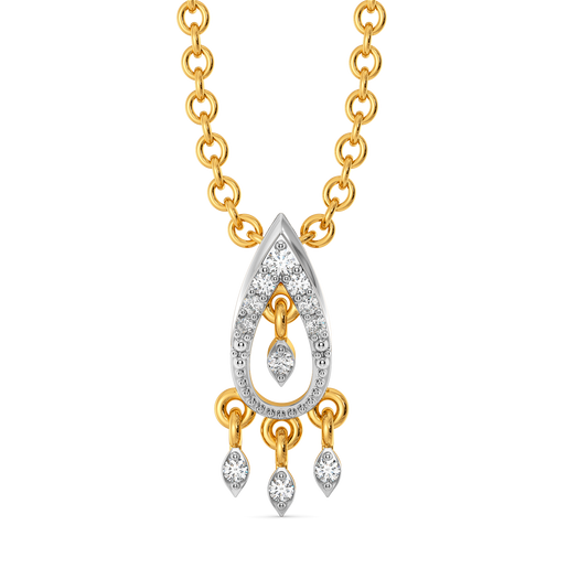 Dazzle in Fringe Diamond Pendants