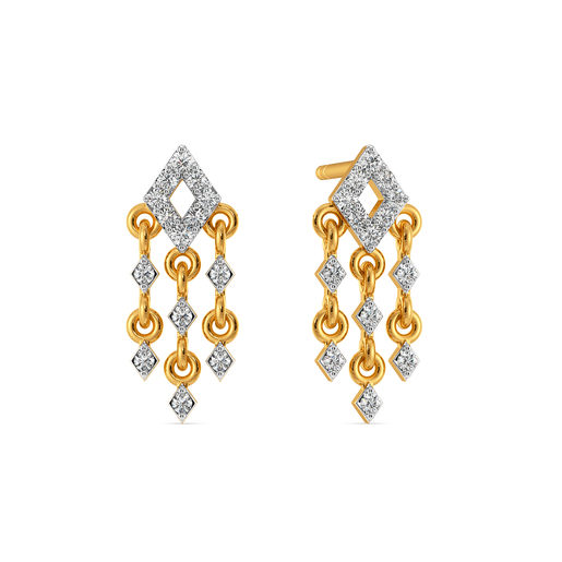 Dazzle in Fringe Diamond Earrings