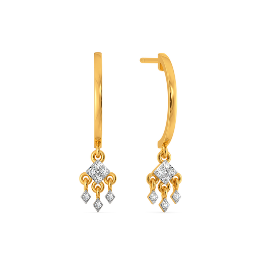 Fringe Flicker Diamond Earrings