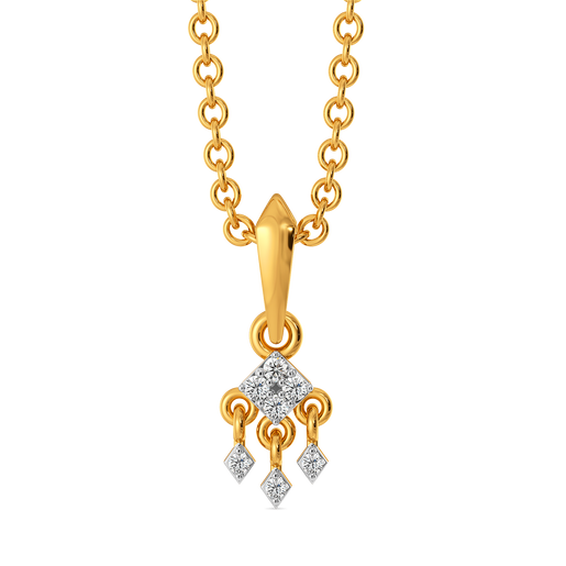 Fringe Flicker Diamond Pendants