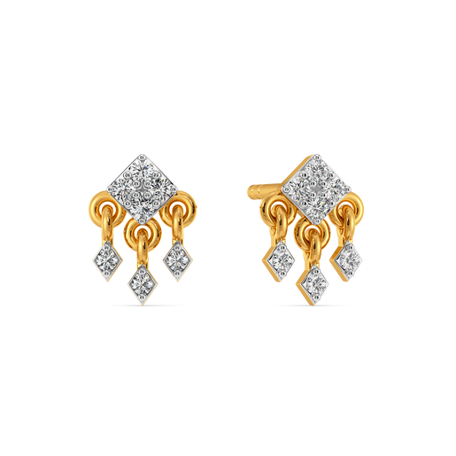 Fringe Flicker Diamond Earrings