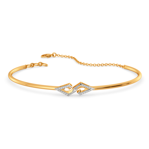Rebelliously Put  Diamond Bangles