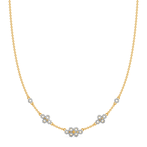 In a Summer Loop Diamond Necklaces