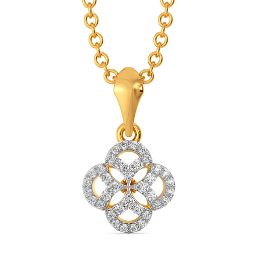 In a Summer Loop Diamond Pendants