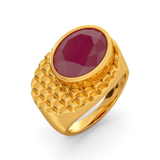 Red Currant Gemstone Rings