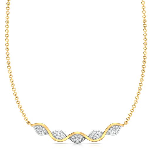 Surf Turf Diamond Necklaces