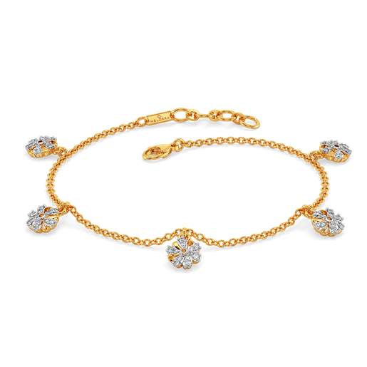Vintage Garden Party Diamond Bracelets