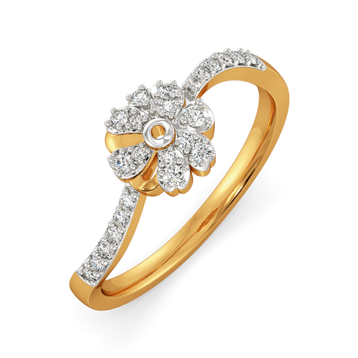 Vintage Garden Party Diamond Rings