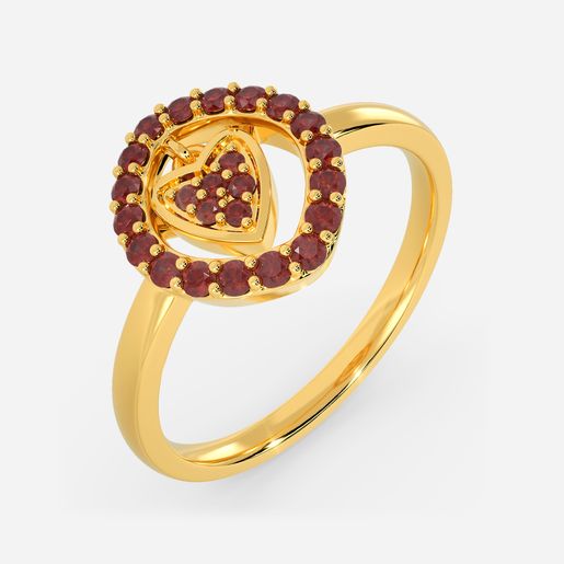 Wine Romance Gemstone Rings