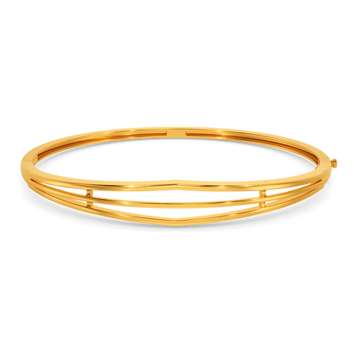 Moment of Peak Gold Bangles