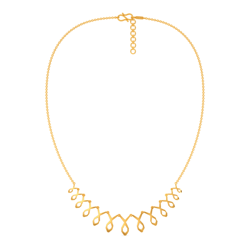 Perfectly Poised Gold Necklaces
